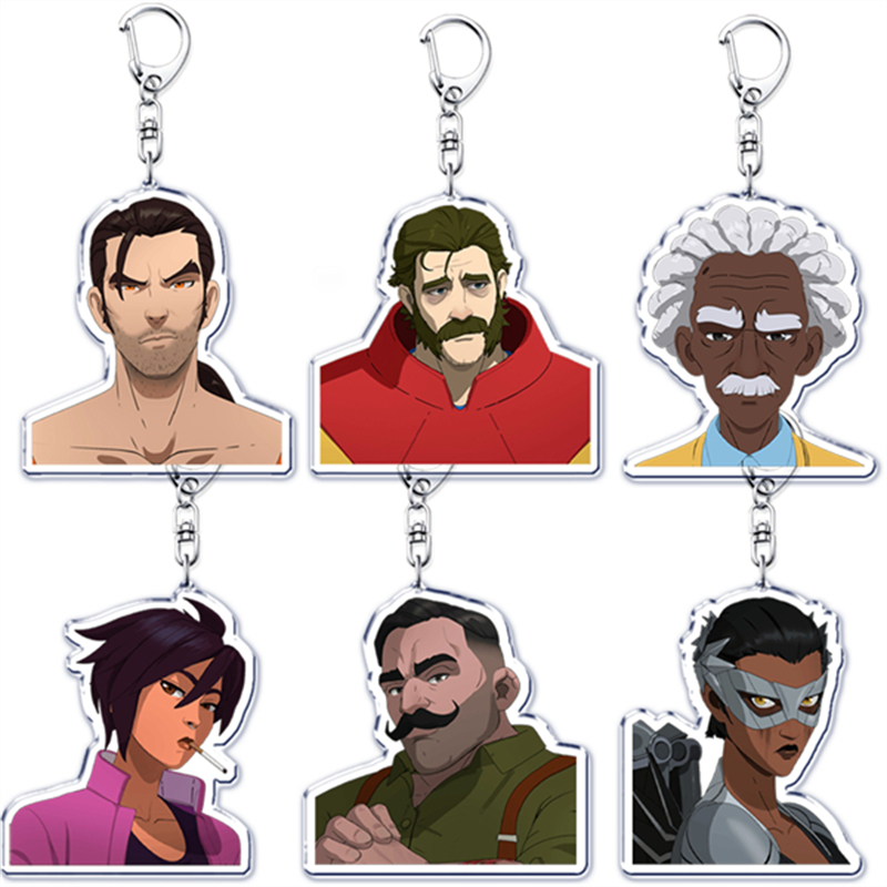 Gaming Accessories Gifts For Men - Porte-clés Mecha Man pour jeu vidéo,