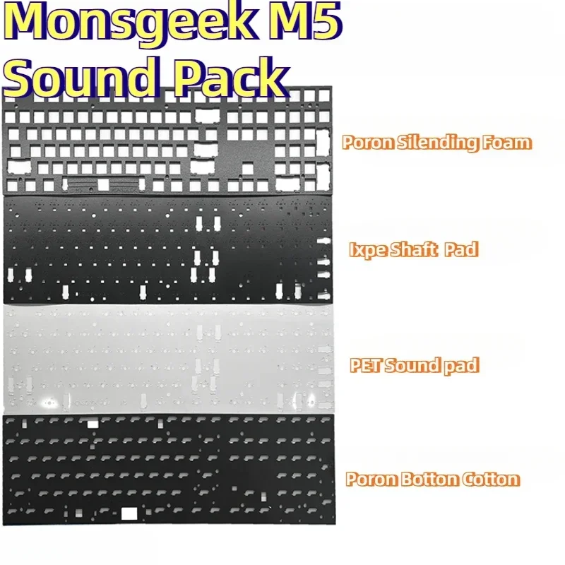 Gaming Accessories Pack - Monsgeek M5 Sound Pack/plaque pour clavier