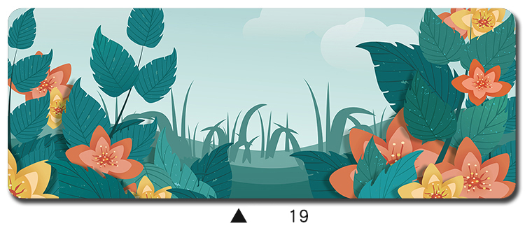 Gaming Accessories Best - Tapis de souris plante tropicale gamer