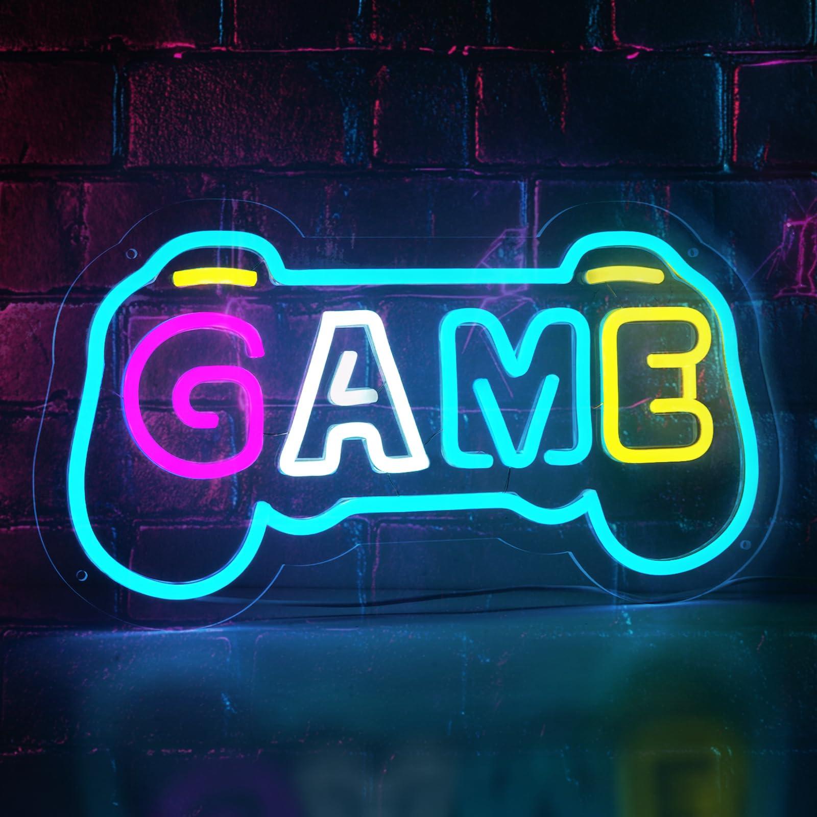 Gaming Accessories Gifts For Men - Enseigne néon de jeu pour la