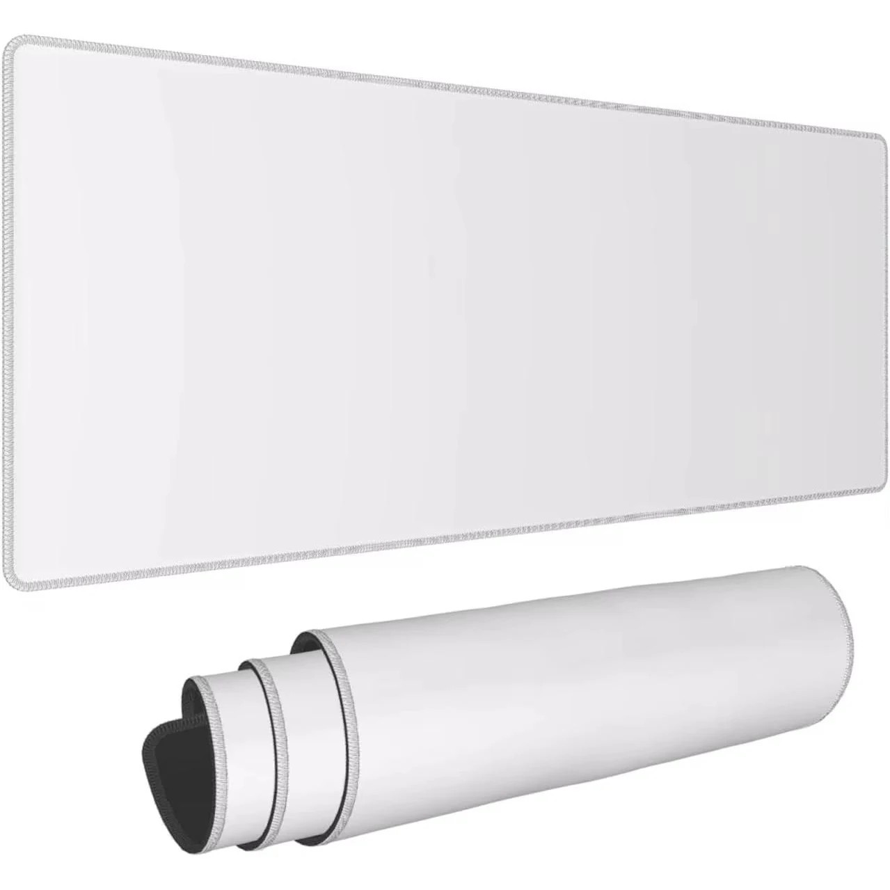 Gaming Accessories For Your Desk - Grand tapis de souris blanc, Simple,
