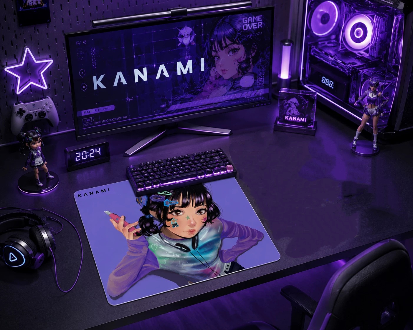 Tapis de souris de jeu en verr - Gaming Accessories For Valorant avis et prix