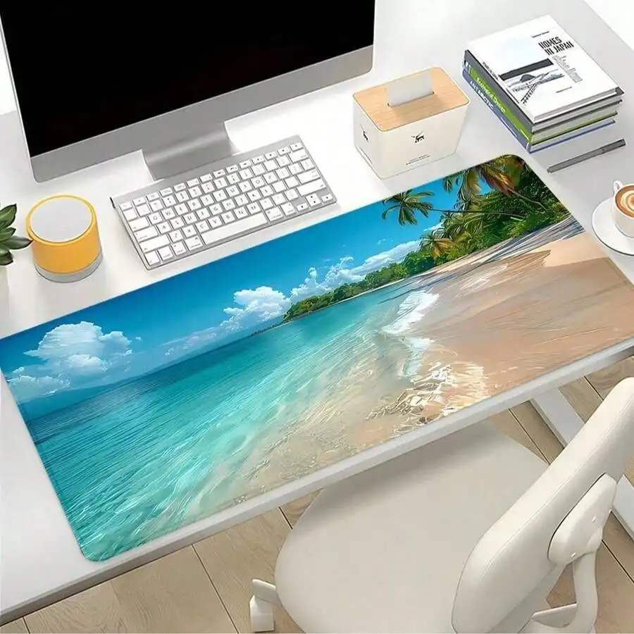 Tapis de souris Blue Ocean Sum - Gaming Accessories Gifts For Men avis et prix
