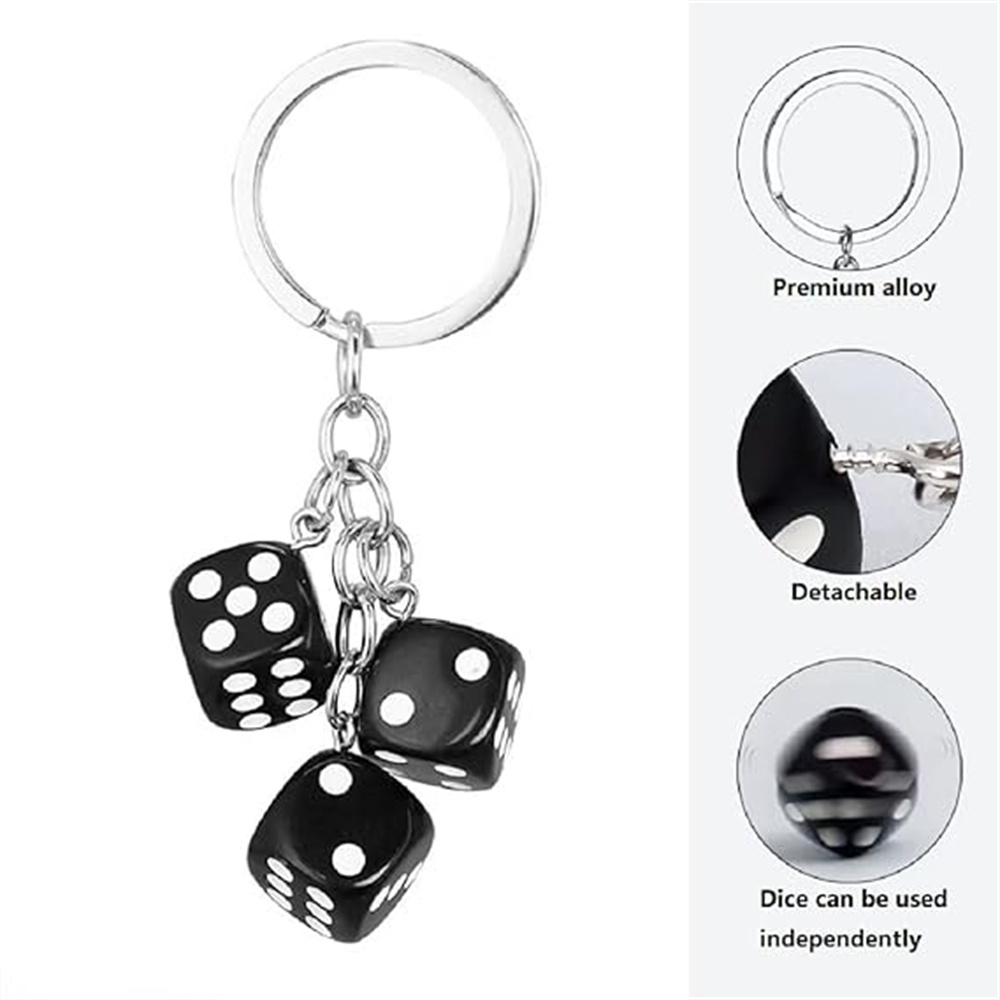 Porte-clés en dés 3D pour homm - Gaming Accessories Gifts For Men avis et prix