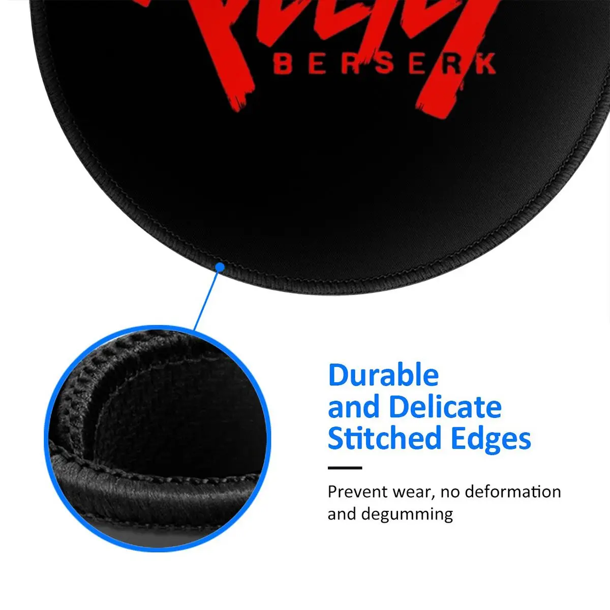 Tapis de souris rond avec Logo - Gaming Accessories Logo avis et prix