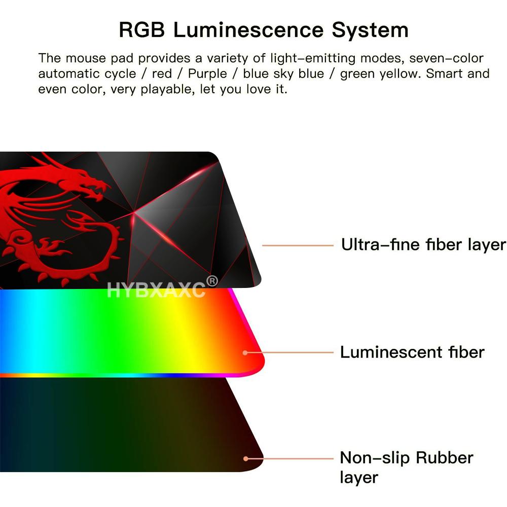 Tapis de souris de jeu Rgb Msi - Gaming Accessories Logo avis et prix