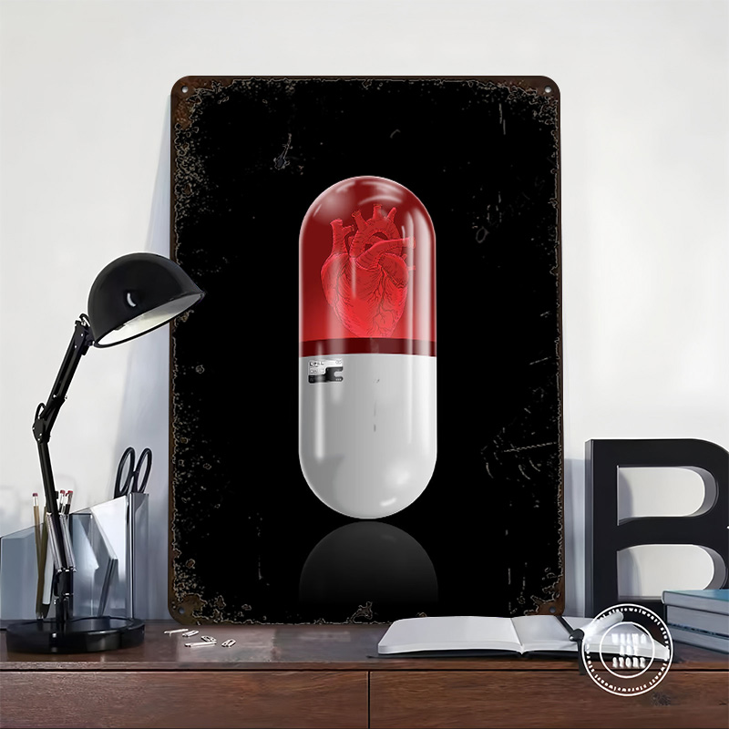 Affiche L Pill Rétro, Panneaux - Gaming Accessories Gifts For Men avis et prix