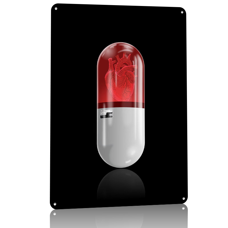 Affiche L Pill Rétro, Panneaux - Gaming Accessories Gifts For Men avis et prix