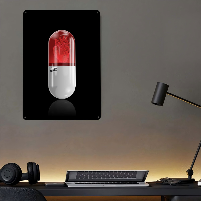 Affiche L Pill Rétro, Panneaux - Gaming Accessories Gifts For Men avis et prix