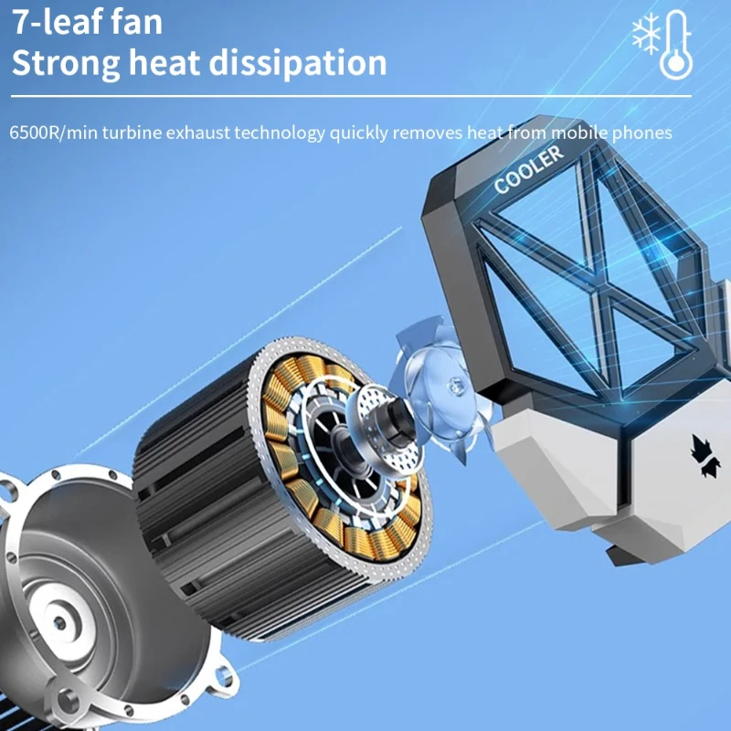 DY08 radiateur de ventilateur  - Gaming Accessories For Mobile avis et prix