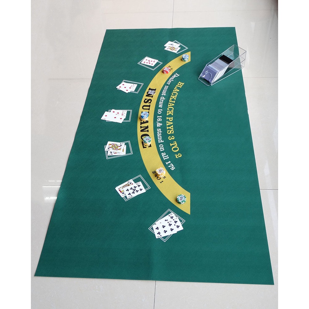 Nappe de Poker 180x90cm, tissu - Gaming Accessories avis et prix