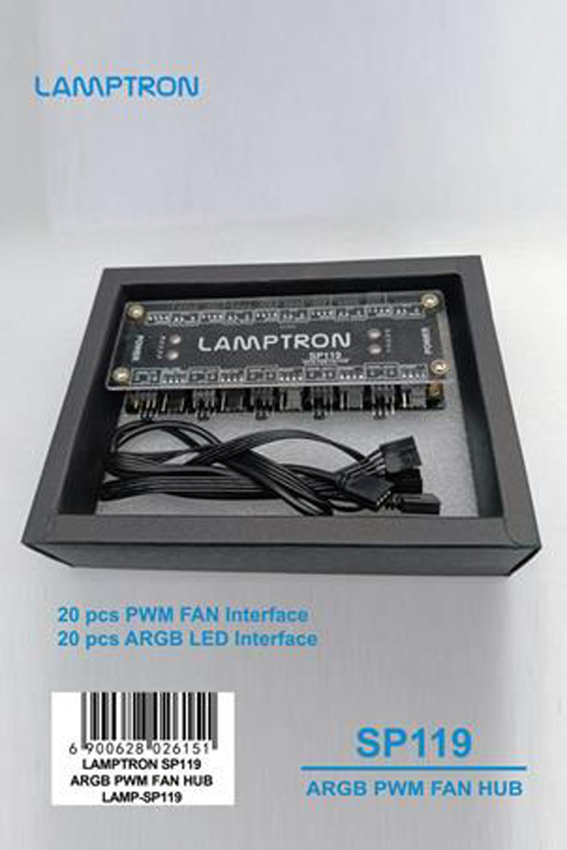 LAMPTRON Hub de ventilateurs A - Gaming Hardware And Accessories avis et prix