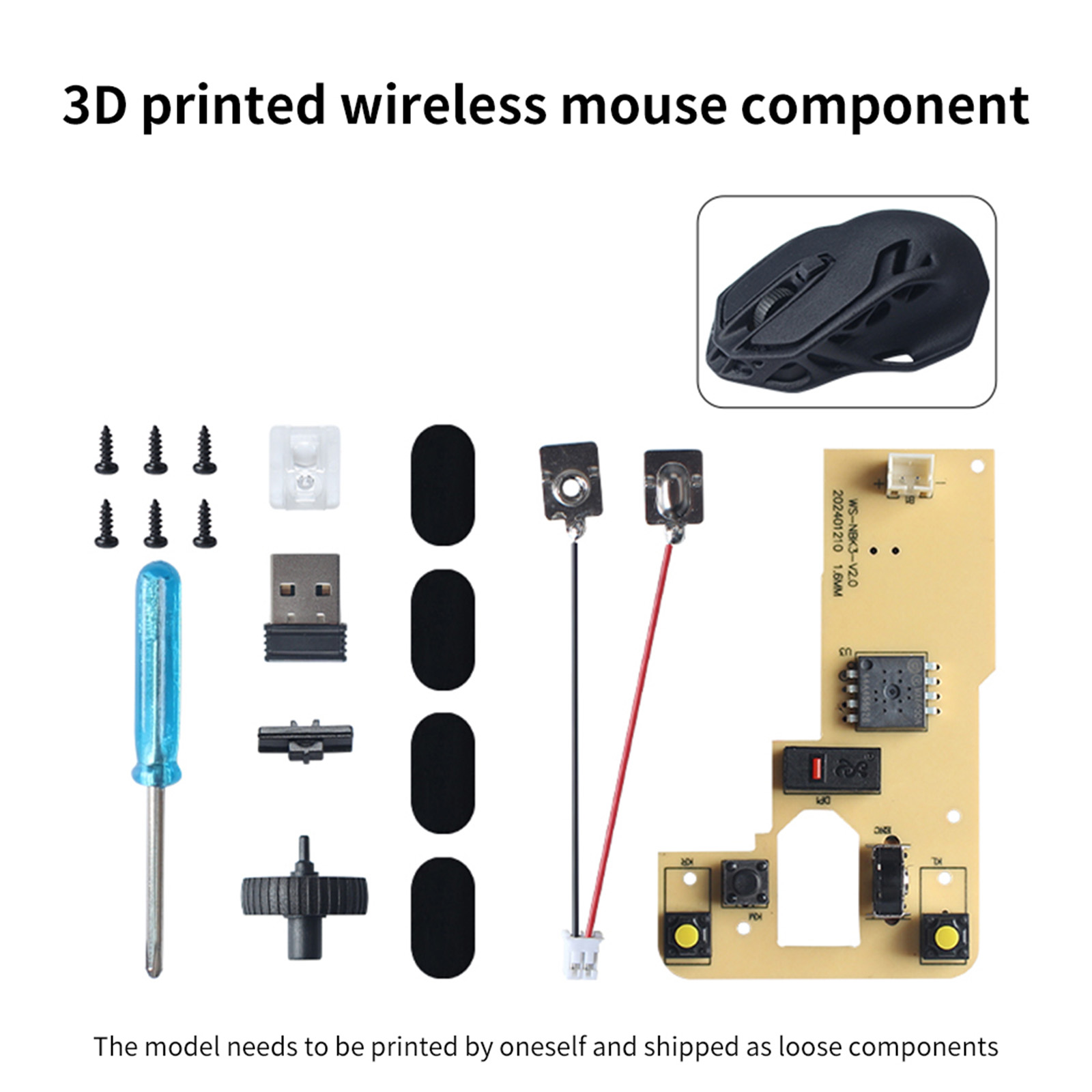 1 ensemble de souris sans fil, - Gaming Hardware And Accessories avis et prix