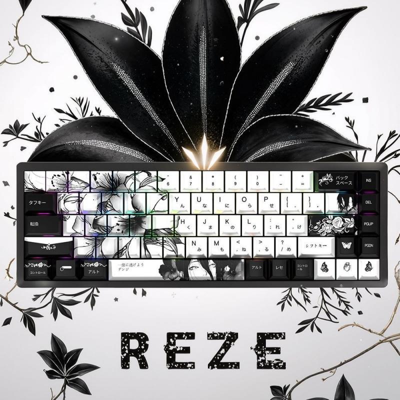 Reze Character Keycaps Chainsa - Gaming Accessories Gifts For Men avis et prix